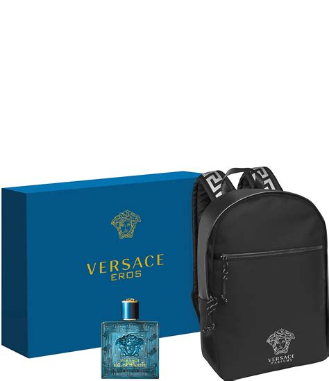 versace backpack and cologne|versace cologne with free backpack.